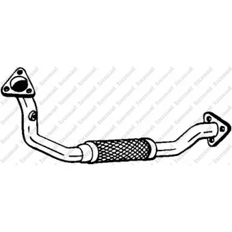 Tuyau d'échappement BOSAL 823-943