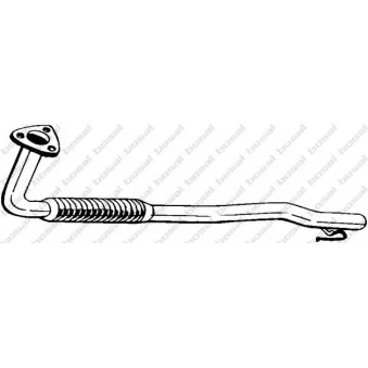 Tuyau d'échappement BOSAL 824-793