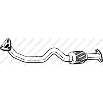 Tuyau d'échappement BOSAL 827-171
