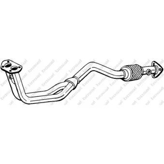Tuyau d'échappement BOSAL 827-225