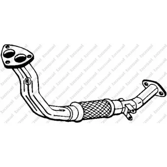 Tuyau d'échappement BOSAL 827-273