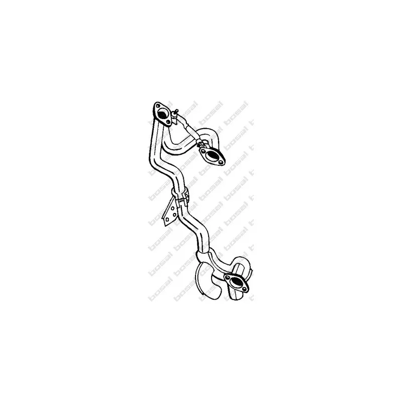 Tuyau d'échappement BOSAL 827-445