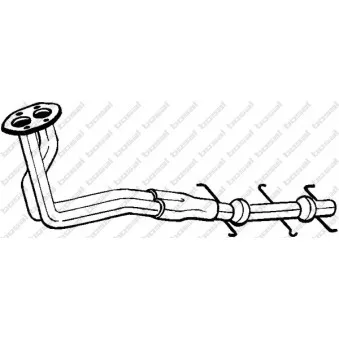 Tuyau d'échappement BOSAL 830-211