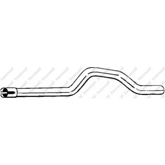 Tuyau d'échappement BOSAL