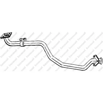 Tuyau d'échappement BOSAL