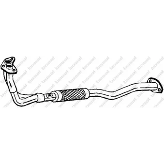 Tuyau d'échappement BOSAL 833-003