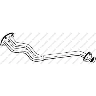 Tuyau d'échappement BOSAL 833-907