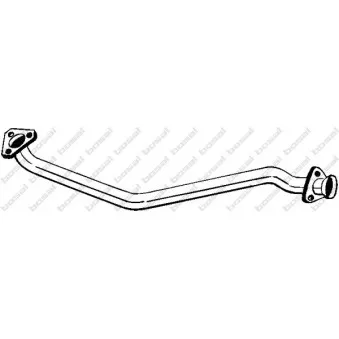Tuyau d'échappement BOSAL 833-943