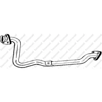 Tuyau d'échappement BOSAL 833-947