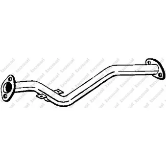 Tuyau d'échappement BOSAL 834-451