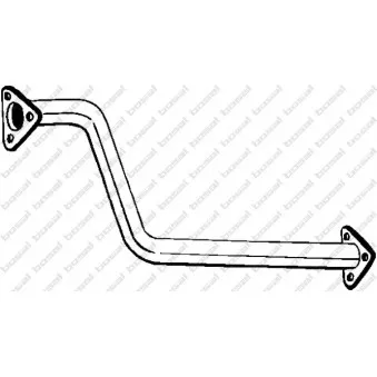 Tuyau d'échappement BOSAL 835-015