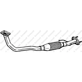 Tuyau d'échappement BOSAL 835-343