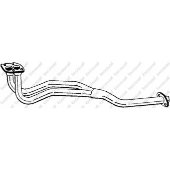 Tuyau d'échappement BOSAL 837-013