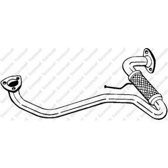 Tuyau d'échappement BOSAL 837-299