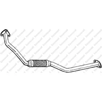 Tuyau d'échappement BOSAL 837-421