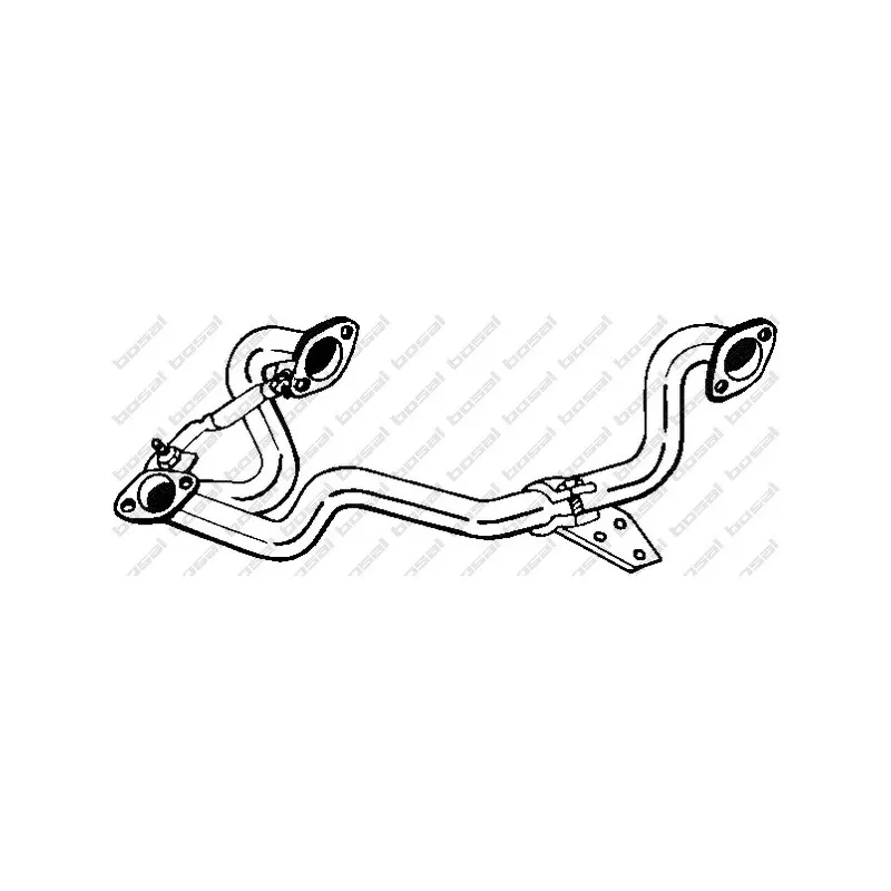 Tuyau d'échappement BOSAL 837-445