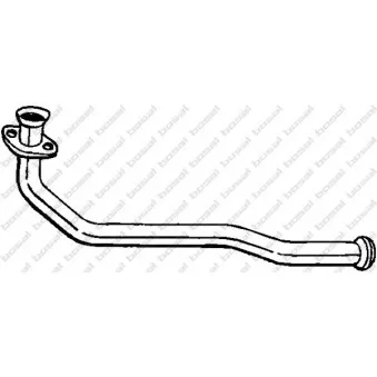 Tuyau d'échappement BOSAL 838-213
