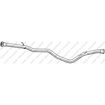 Tuyau d'échappement BOSAL
