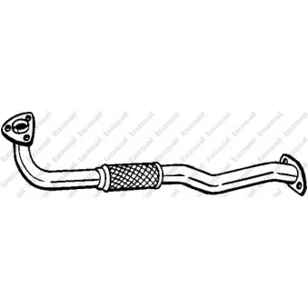 Tuyau d'échappement BOSAL 840-111