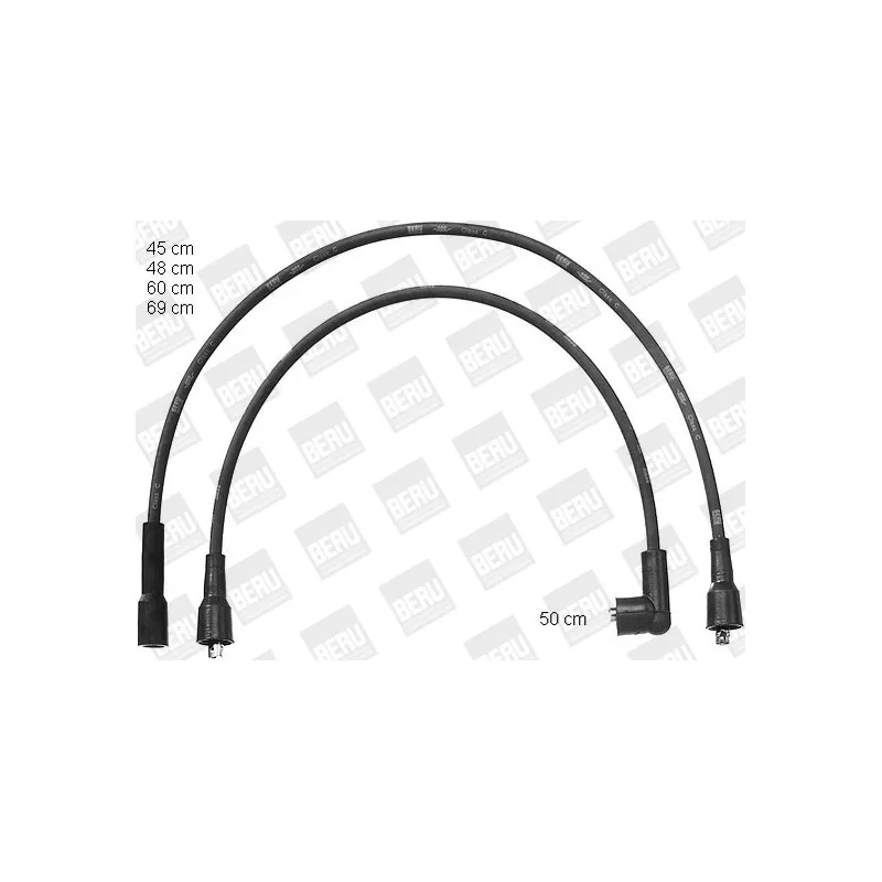 Kit de câbles d'allumage BERU ZEF1022