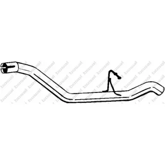Tuyau d'échappement BOSAL 840-119
