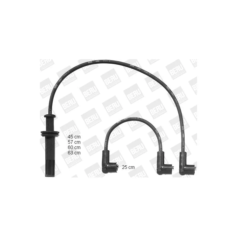 Kit de câbles d'allumage BERU ZEF1028