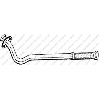 Tuyau d'échappement BOSAL 840-159