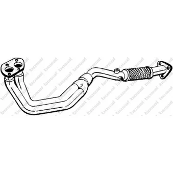 Tuyau d'échappement BOSAL 840-219