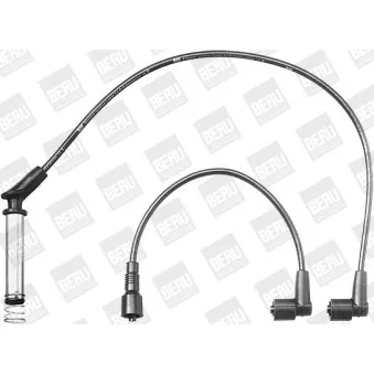 Kit de câbles d'allumage BERU ZEF1118