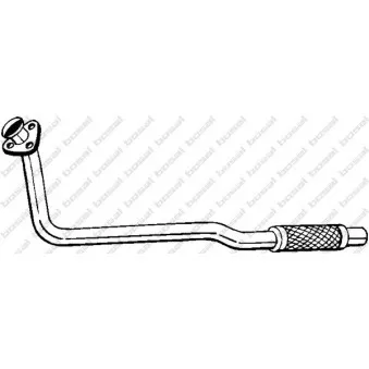 Tuyau d'échappement BOSAL 840-303