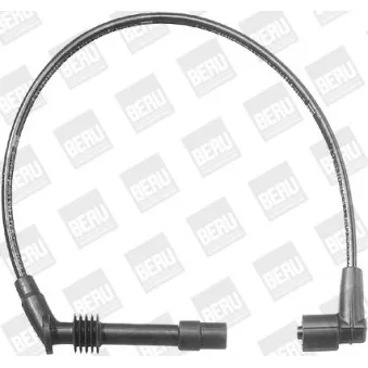 Kit de câbles d'allumage BERU ZEF1124