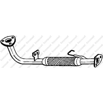 Tuyau d'échappement BOSAL 840-715