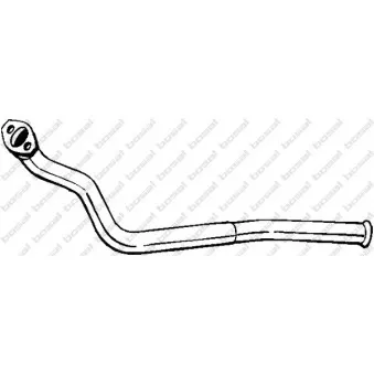 Tuyau d'échappement BOSAL 840-891