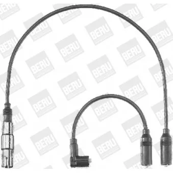 Kit de câbles d'allumage BERU ZEF1223