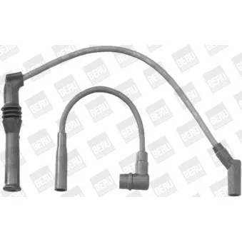 Kit de câbles d'allumage BERU ZEF1256