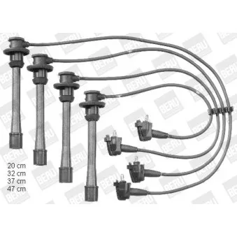 Kit de câbles d'allumage BERU ZEF1305