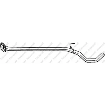 Tuyau d'échappement BOSAL