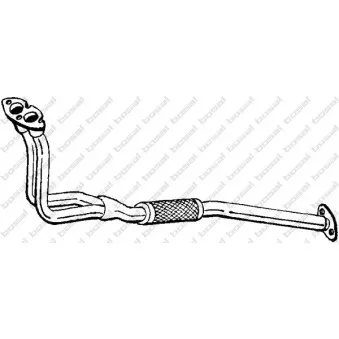 Tuyau d'échappement BOSAL 841-315