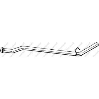 Tuyau d'échappement BOSAL 841-319