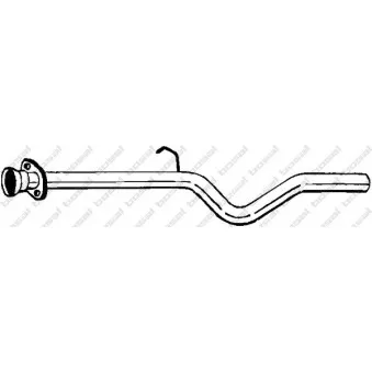 Tuyau d'échappement BOSAL 841-497