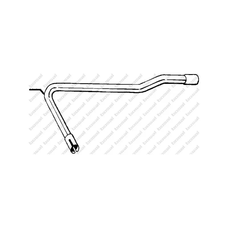Tuyau d'échappement BOSAL 843-737