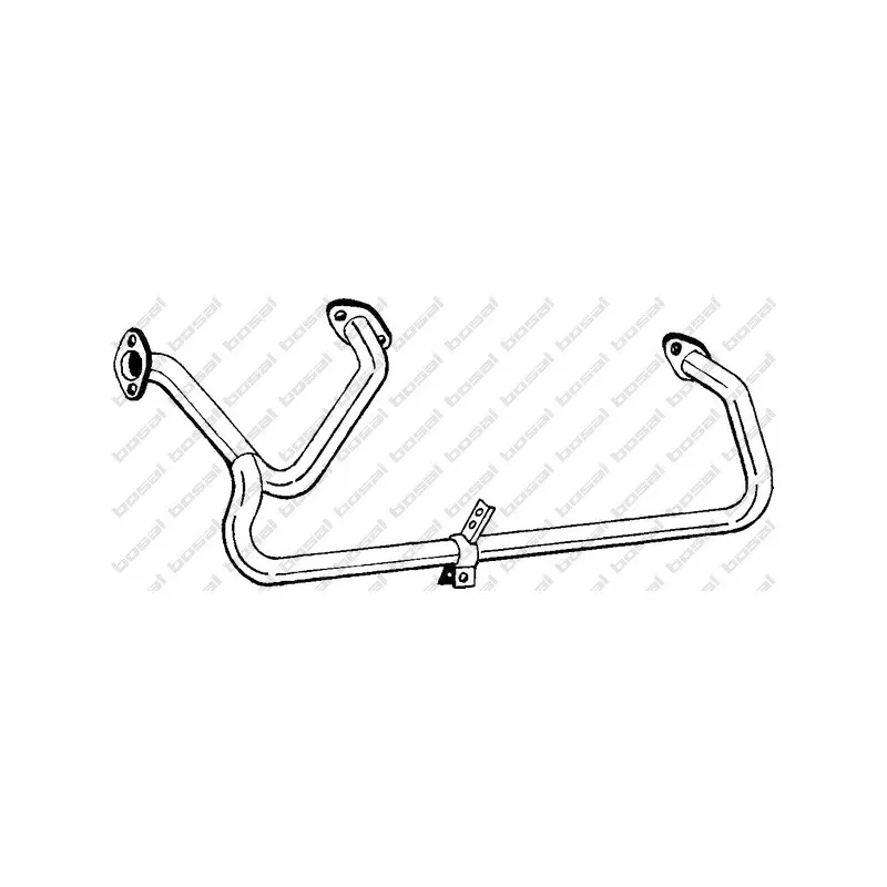 Tuyau d'échappement BOSAL 847-445