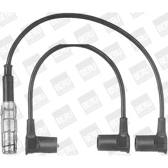 Kit de câbles d'allumage BERU ZEF558