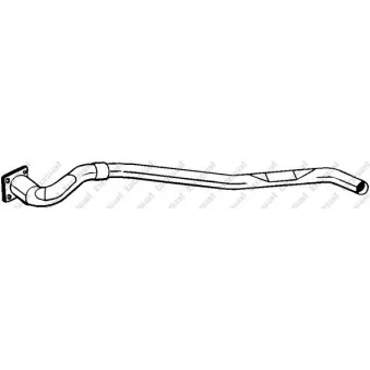 Tuyau d'échappement BOSAL 850-015