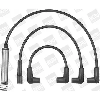 Kit de câbles d'allumage BERU ZEF581