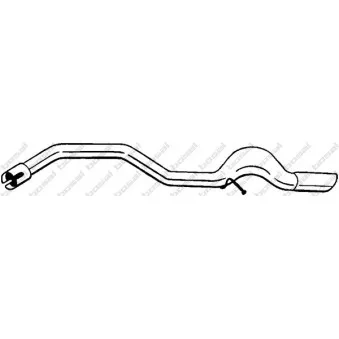 Tuyau d'échappement BOSAL 850-019