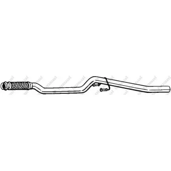 Tuyau d'échappement BOSAL 850-021