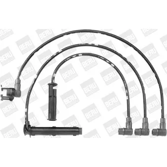 Kit de câbles d'allumage BERU ZEF737