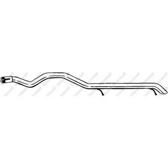 Tuyau d'échappement BOSAL 850-043