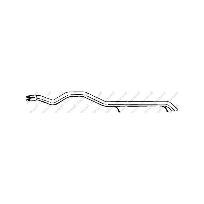 Tuyau d'échappement BOSAL 850-043